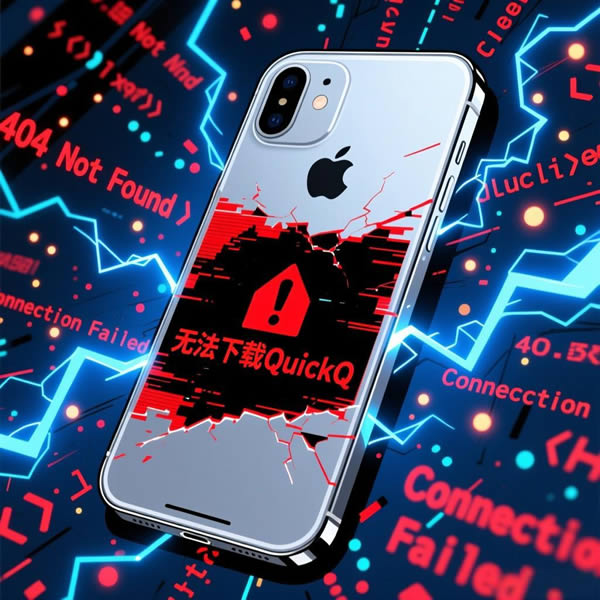 苹果手机quickq下载不了怎么回事？