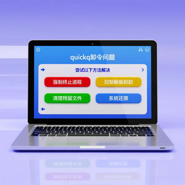 quickq卸载不了怎么回事？解决方法有哪些