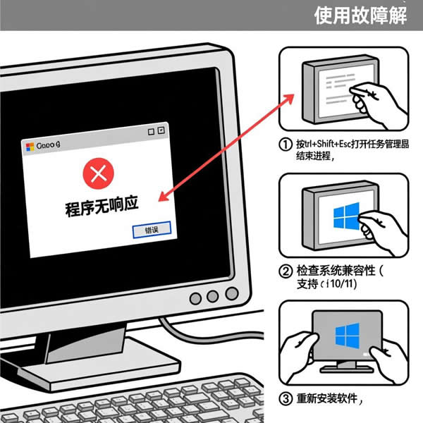 电脑quickq用不了咋回事？常见故障怎么排查？