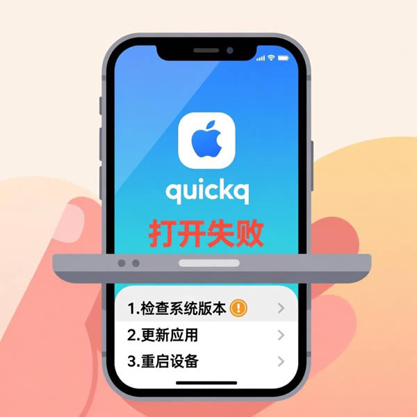 quickq苹果打不开？iOS兼容问题如何修复？