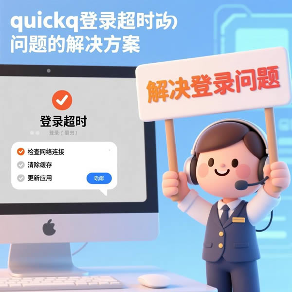 quickq总是登录超时？应该怎么设置？