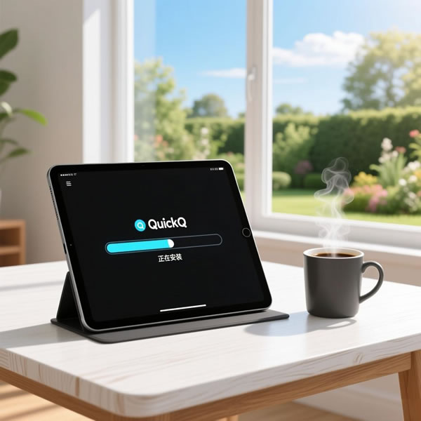 QuickQ如何在ipad上安装?