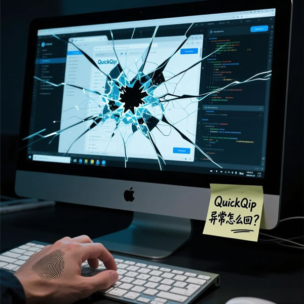 QuickQ ip异常怎么回事？