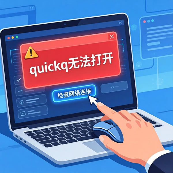 QuickQ无法打开怎么办？